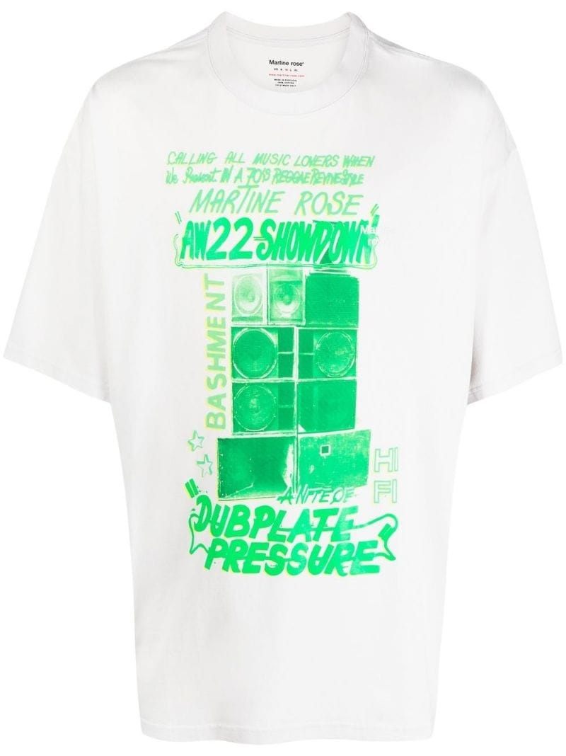 graphic print T-shirt - 1