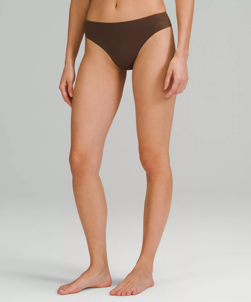 InvisiWear Mid-Rise Thong Underwear 1