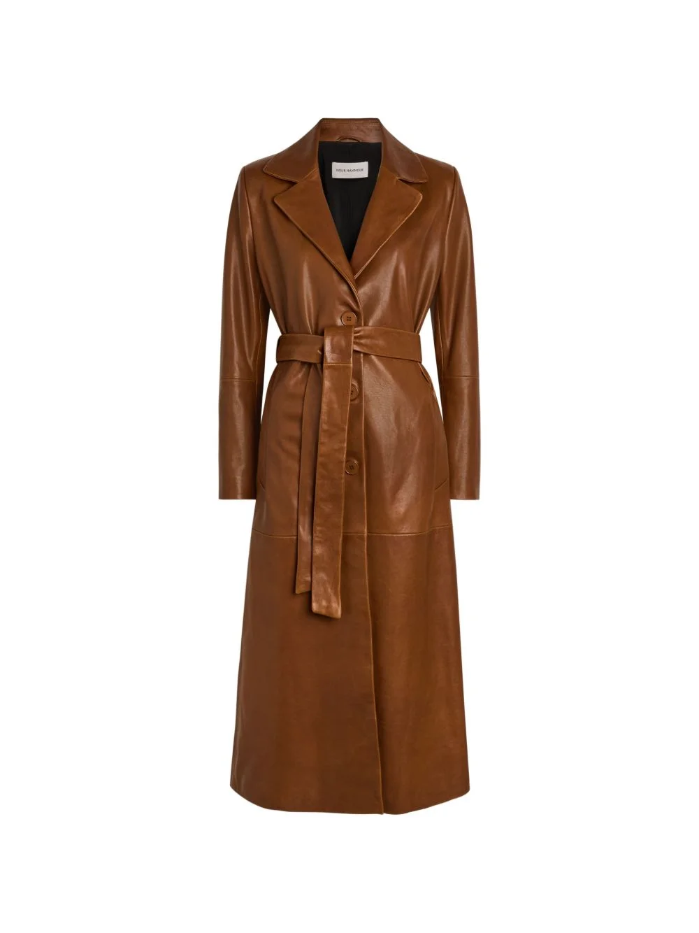 Scarlett button belted coat - 1