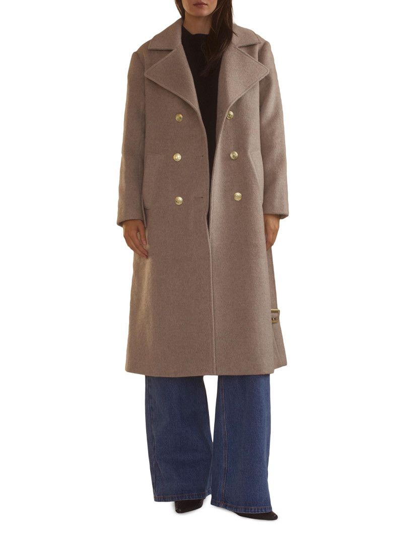 Women's Noa Wool-Blend Coat - Camel 1