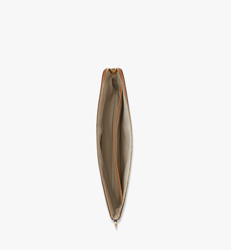 MCM Himmel Wristlet Zip Pouch in Lauretos outlook