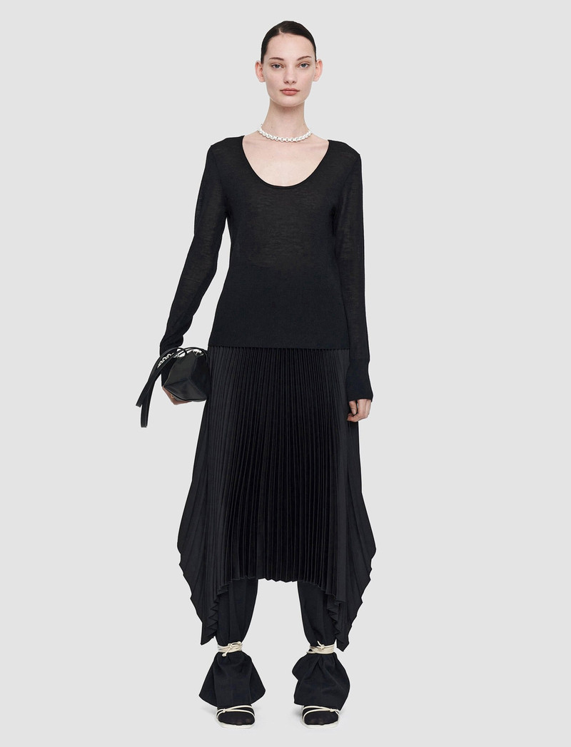 JOSEPH Cashair Scoop Neck Jumper outlook