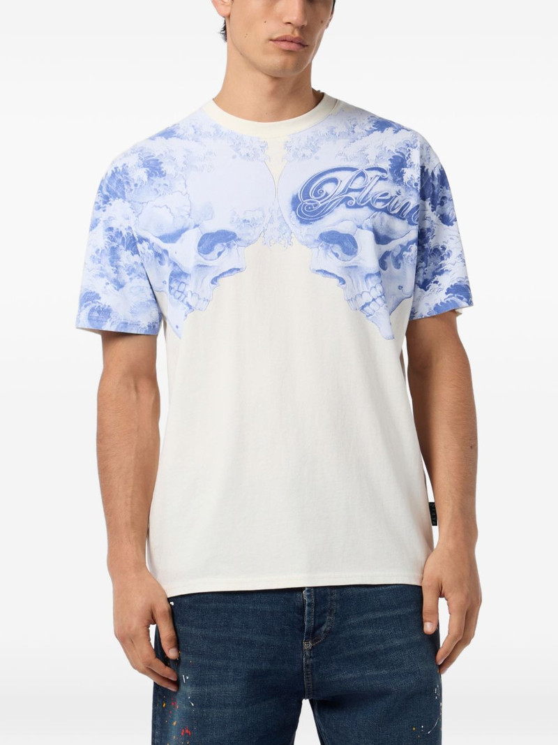 crew-neck skull T-shirt 3