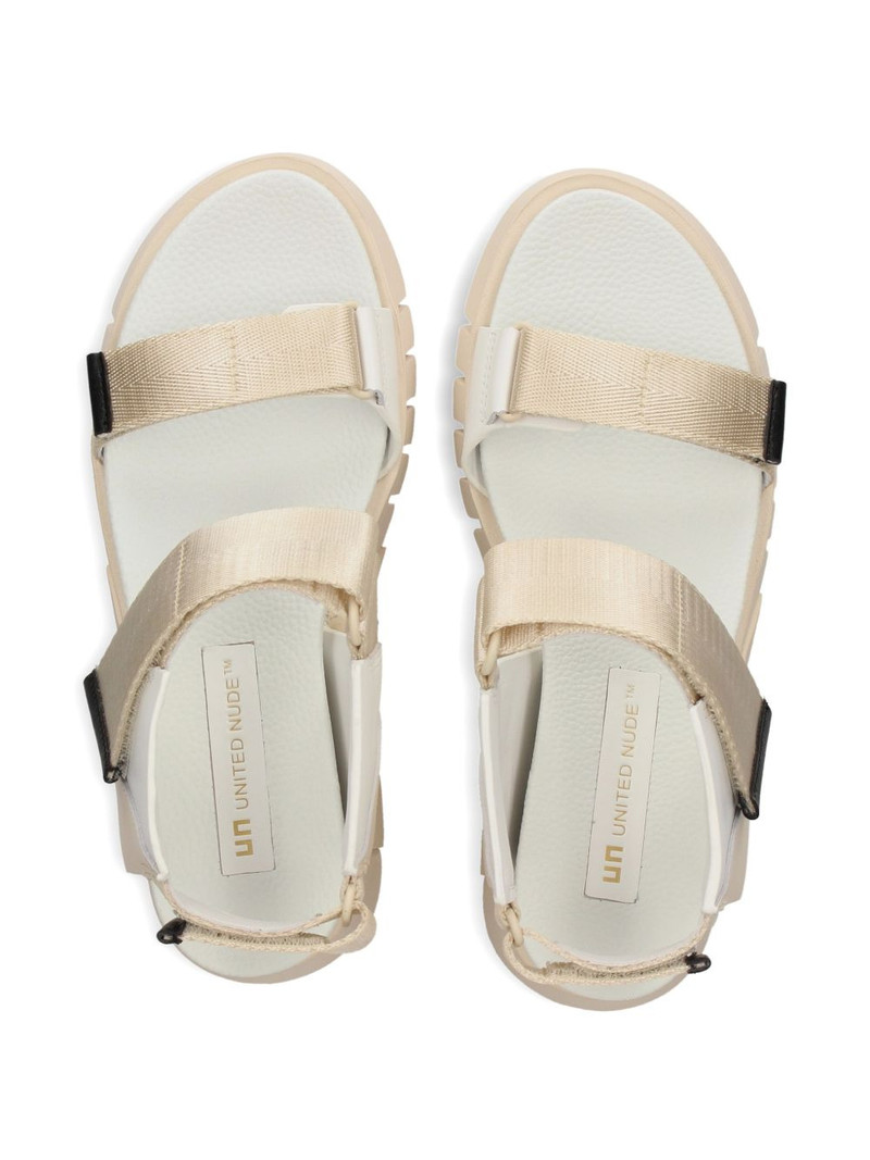 Delta Run touch-strap platform sandals 4