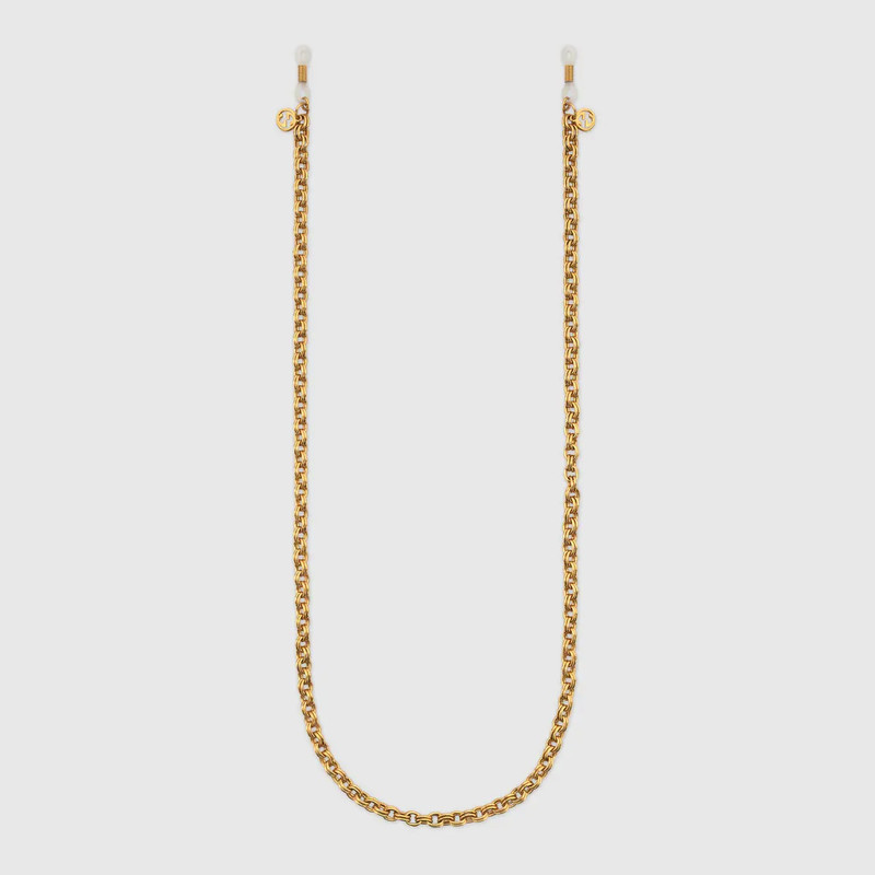 GUCCI Metal glasses chain outlook