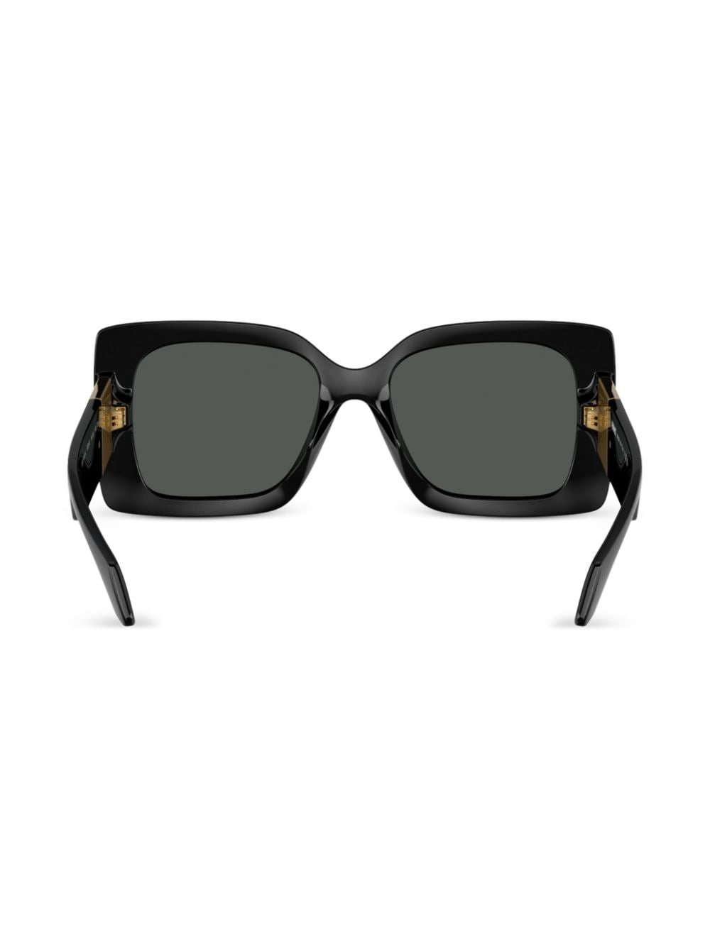 Medusa-plaque oversized-frame sunglasses - 4