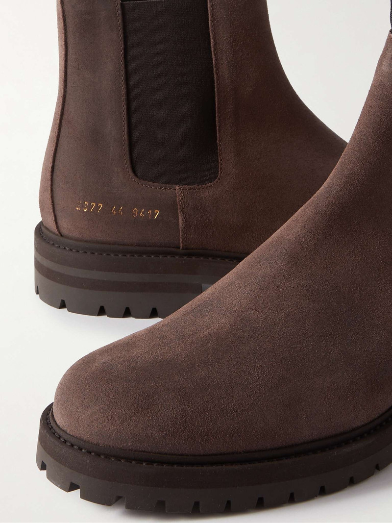 Suede Chelsea Boots 6