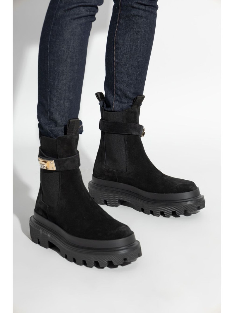 Dolce & Gabbana logo-plaque Chelsea boots outlook