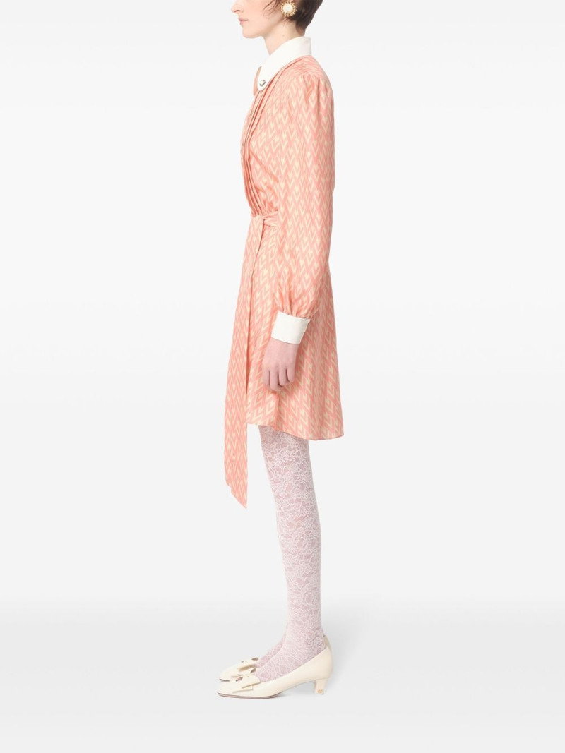 Toute La V silk dress 5