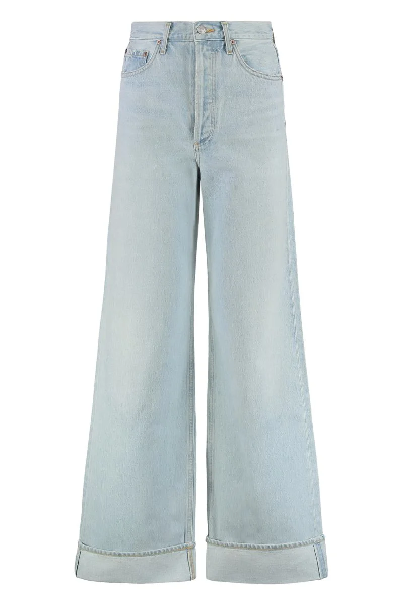 Agolde Dame Wide-Leg Jeans - 1