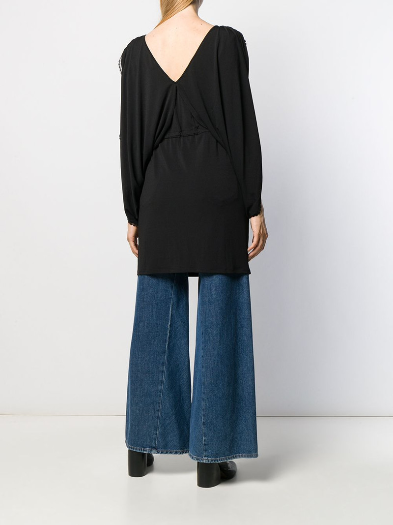 V-neck jersey dress 4
