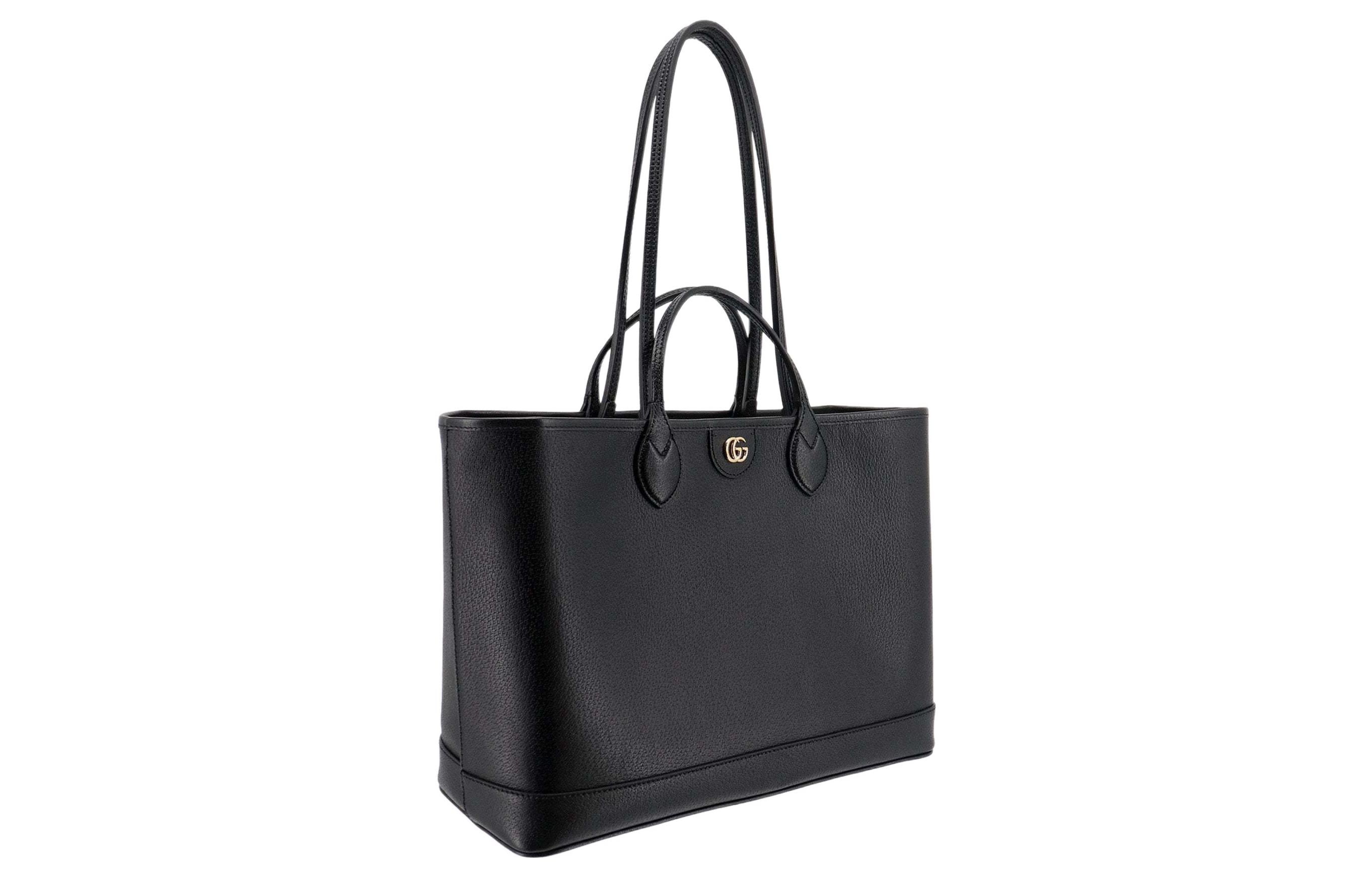 (WMNS) Gucci Ophidia Medium Tote Bag 'Black' 739730-DJ20G-1000 - 2