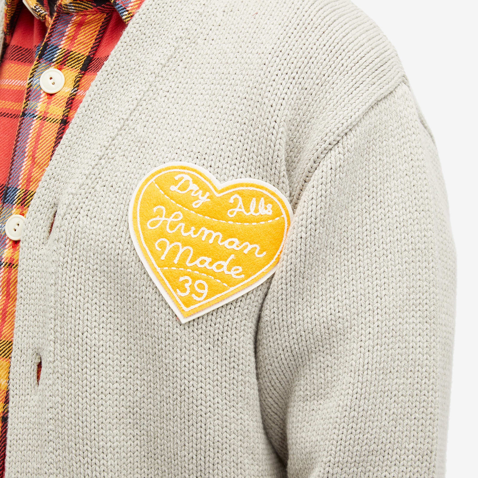 Human Made Knitted College Cardigan - 5
