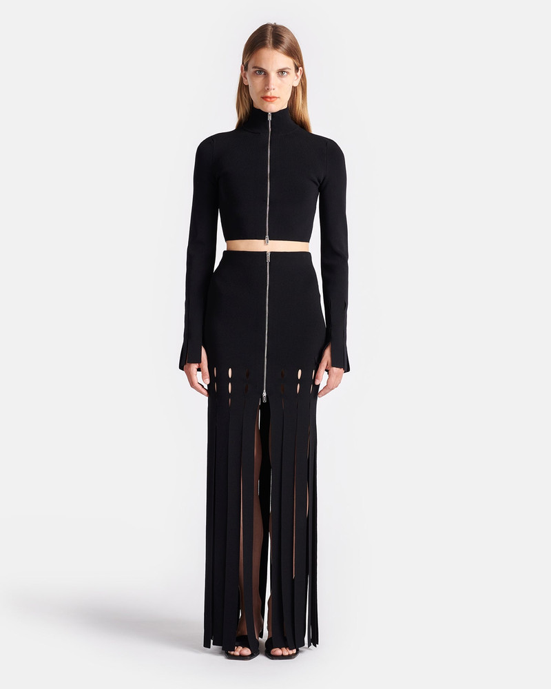 Nanushka Fringed Mini Skirt outlook