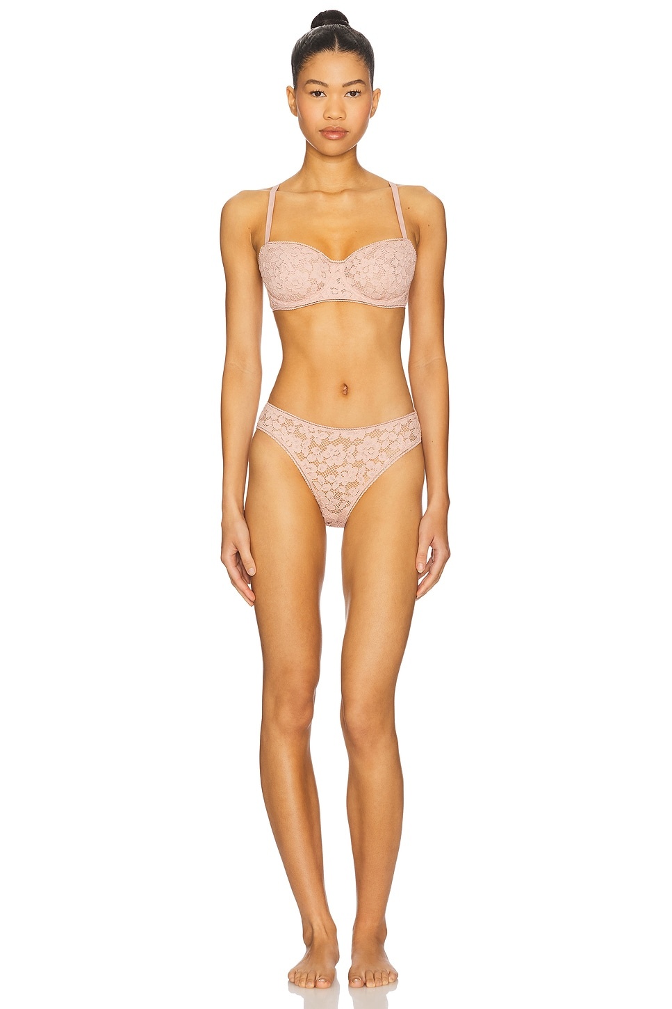 Lace Underwire Bandeau - 4