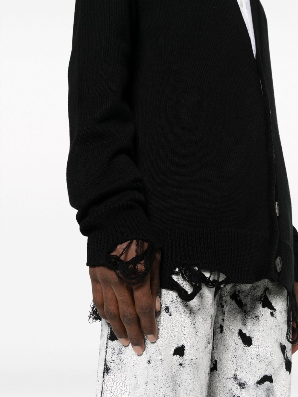 4G-motif cotton jumper - 5