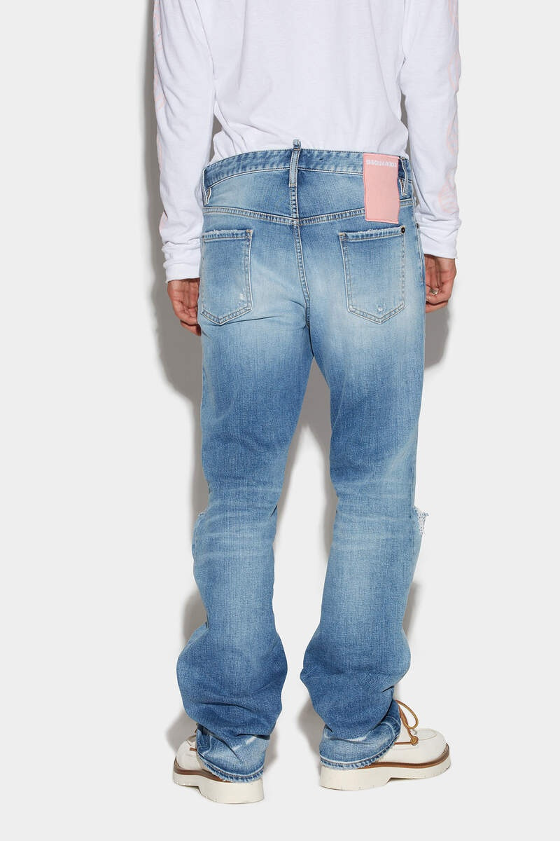 DSQUARED2 LIGHT SUNSET WASH ROADIE JEANS outlook