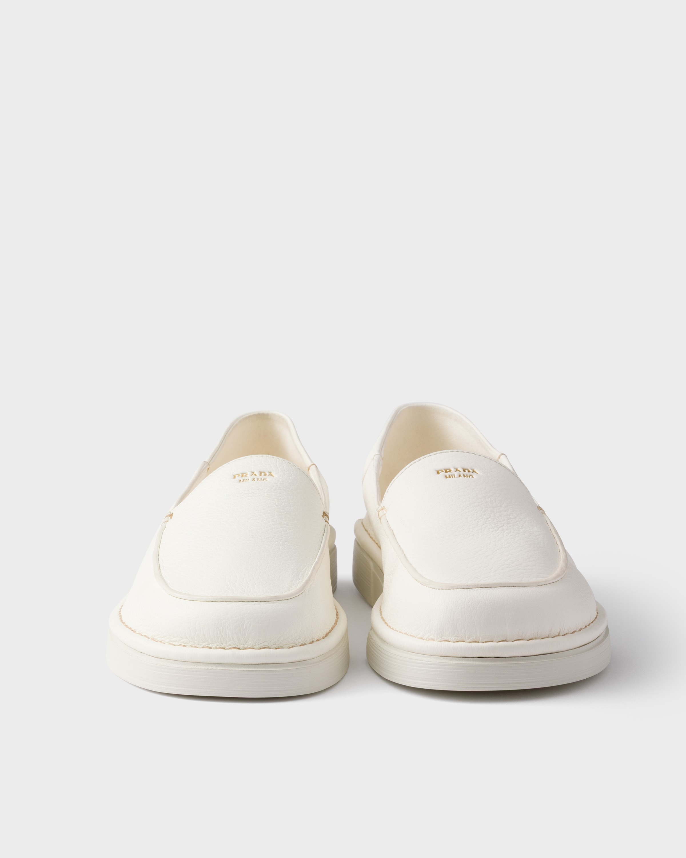 Leather slip-ons - 5