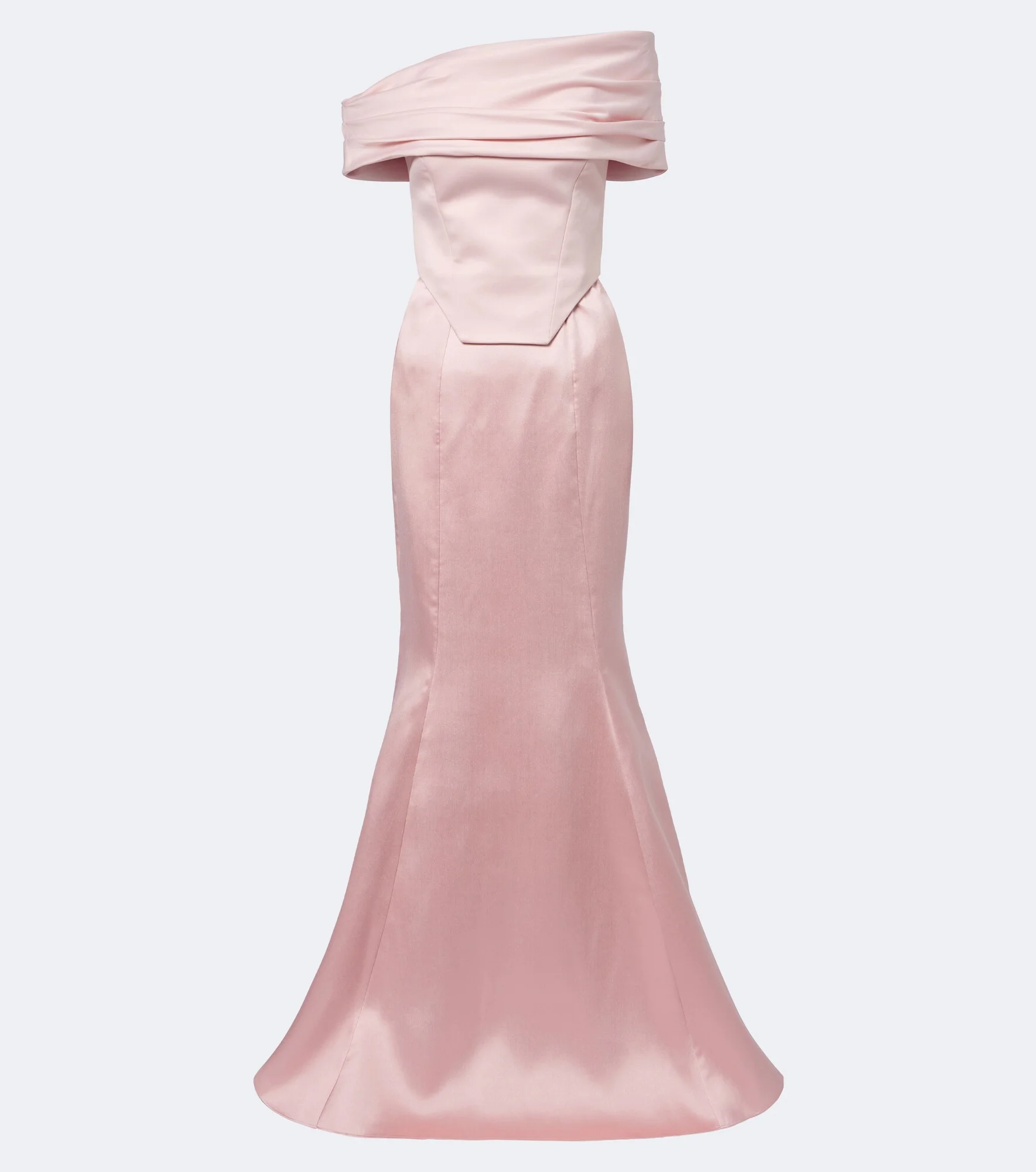 Alta off-shoulder bustier gown - 1