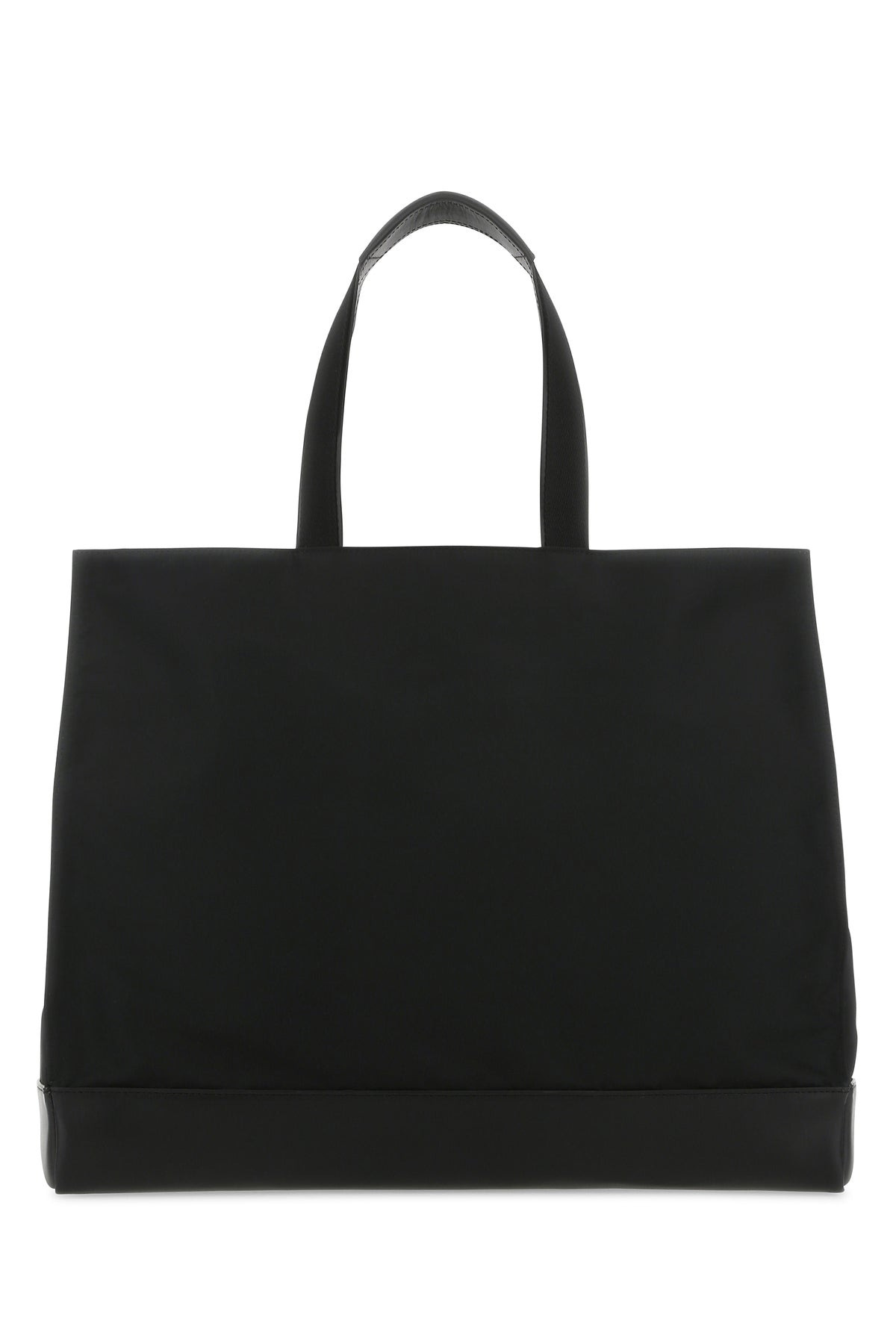 Black fabric shopping bag - 3