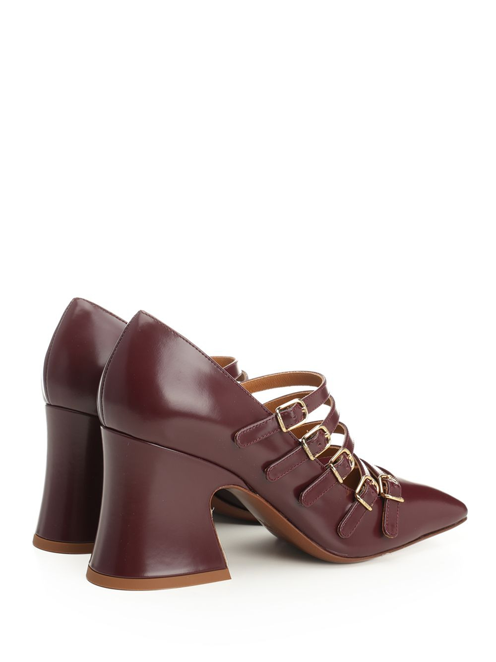 Janis Mary Jane Pumps Bordeaux - 3