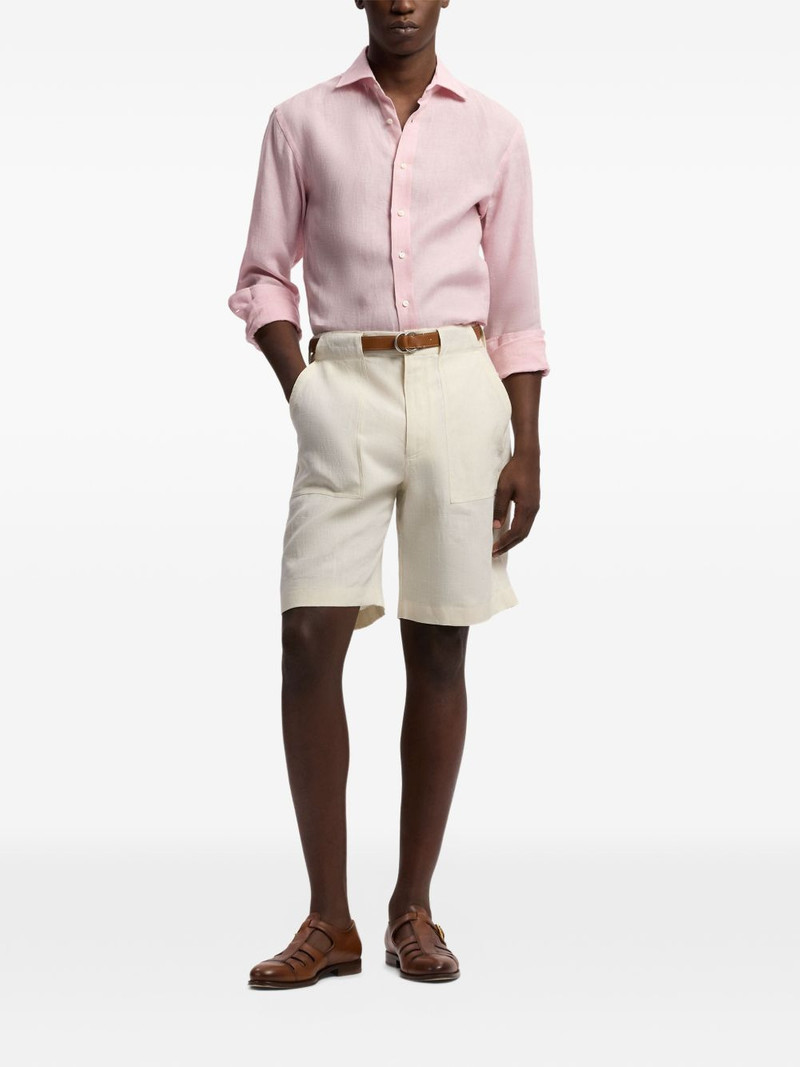 Ralph Lauren checked long-sleeve shirt outlook