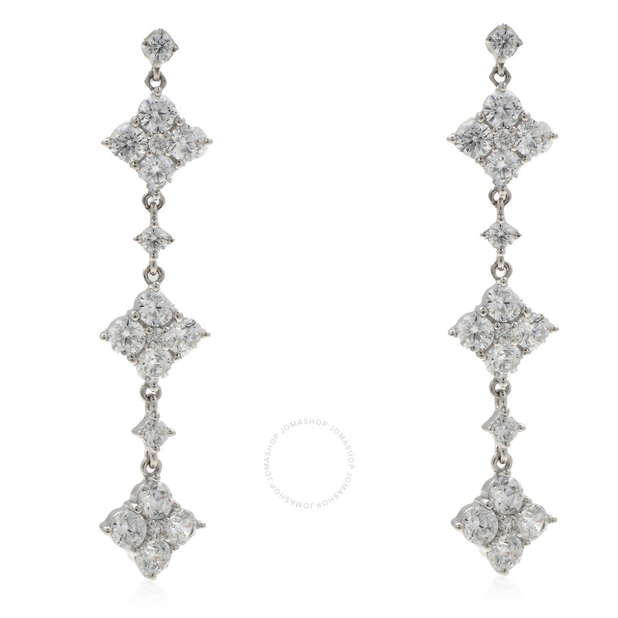 Apm Monaco - APM Monaco Sterling Silver Lumiere Drop Earrings - 1