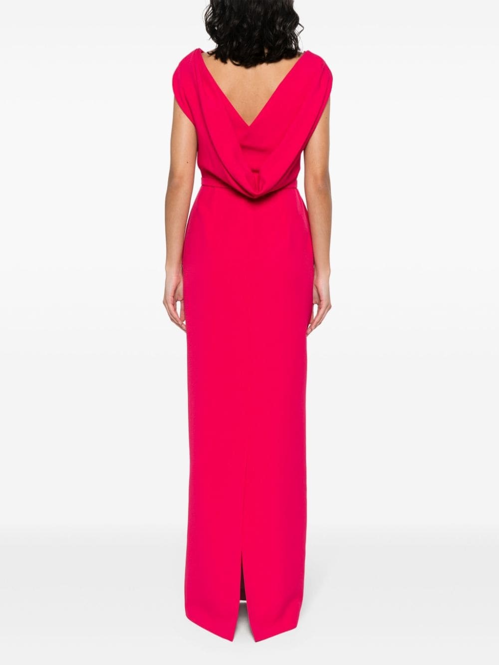 Koral crepe maxi dress - 4