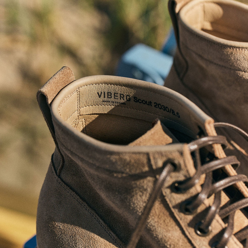 Scout - Peanut Papillon Calf Suede 2