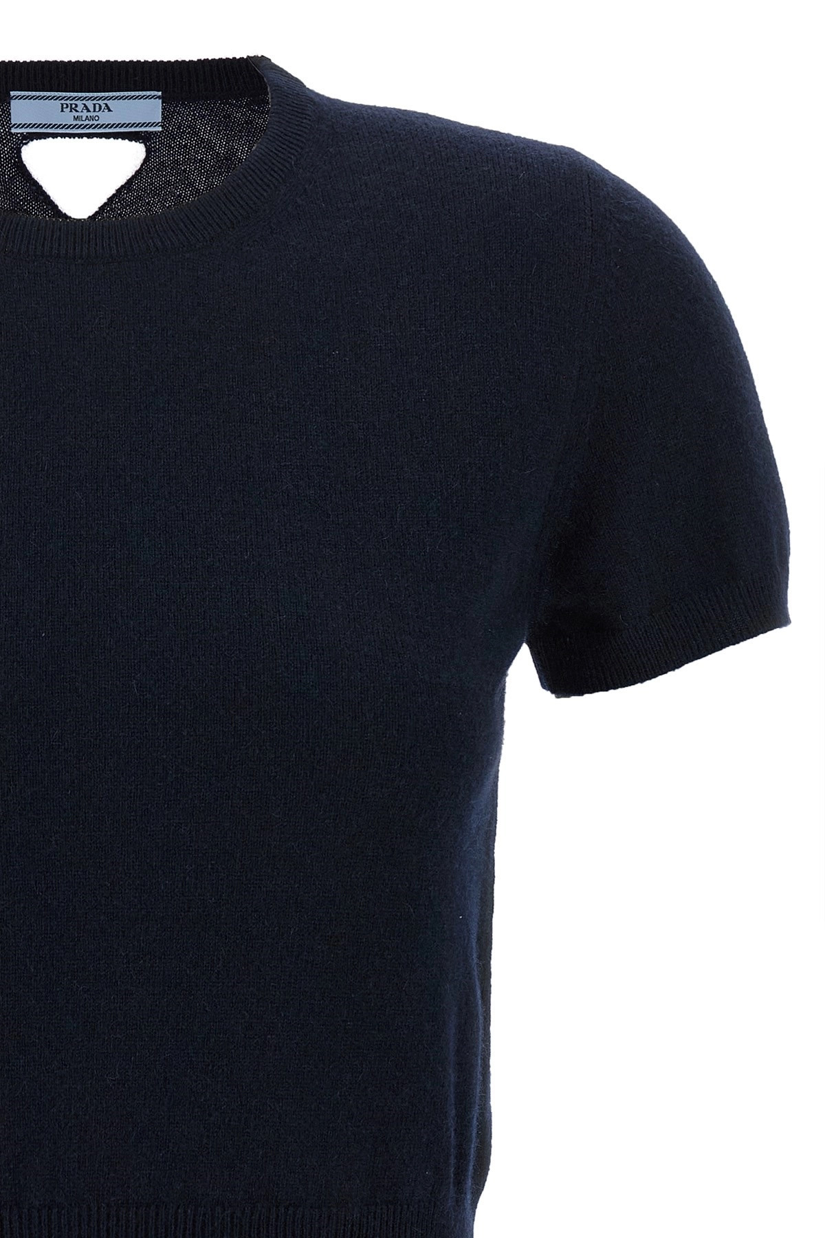 Cut-out logo sweater - 3