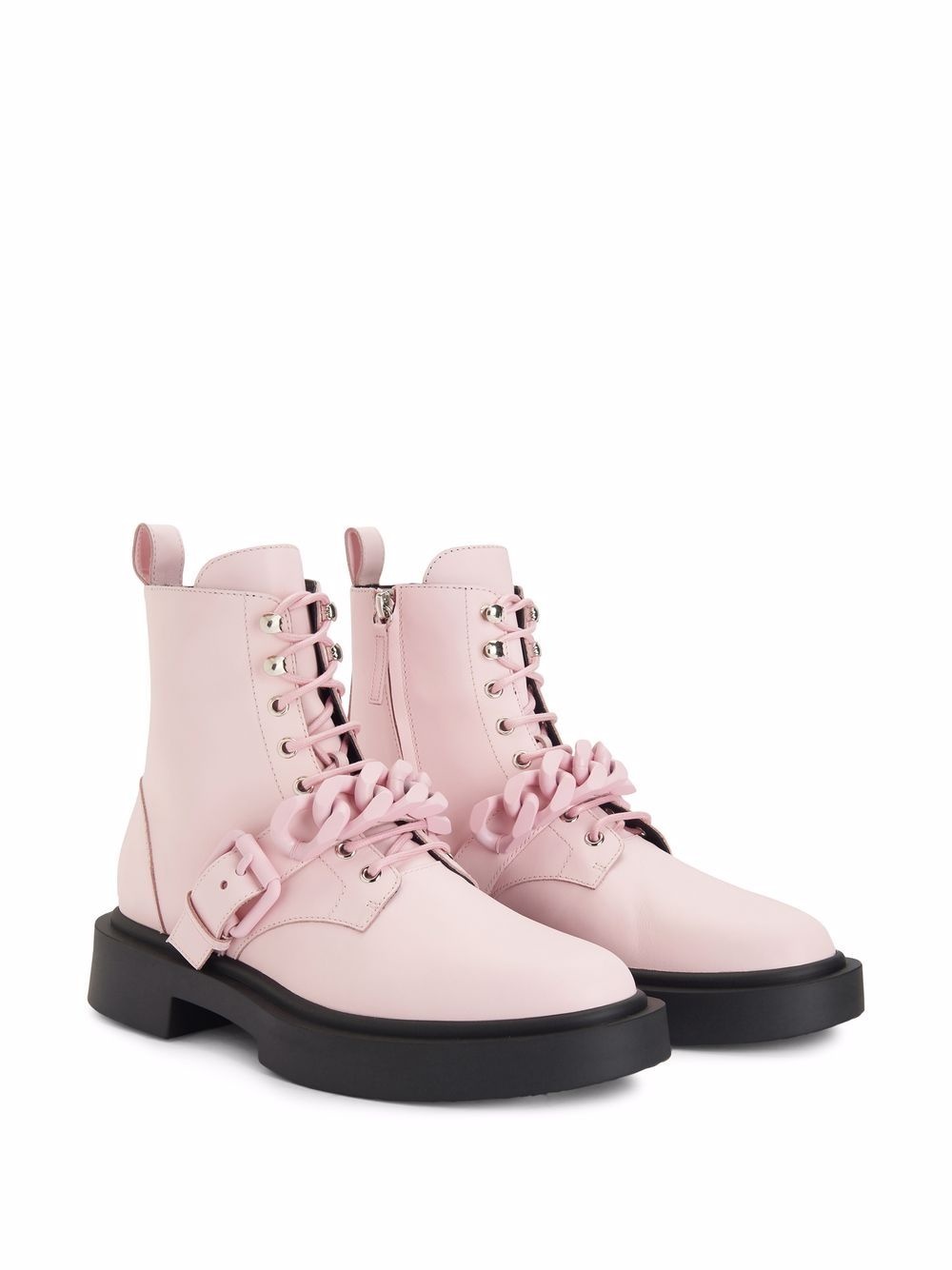 Adric chain-trim ankle boots - 2