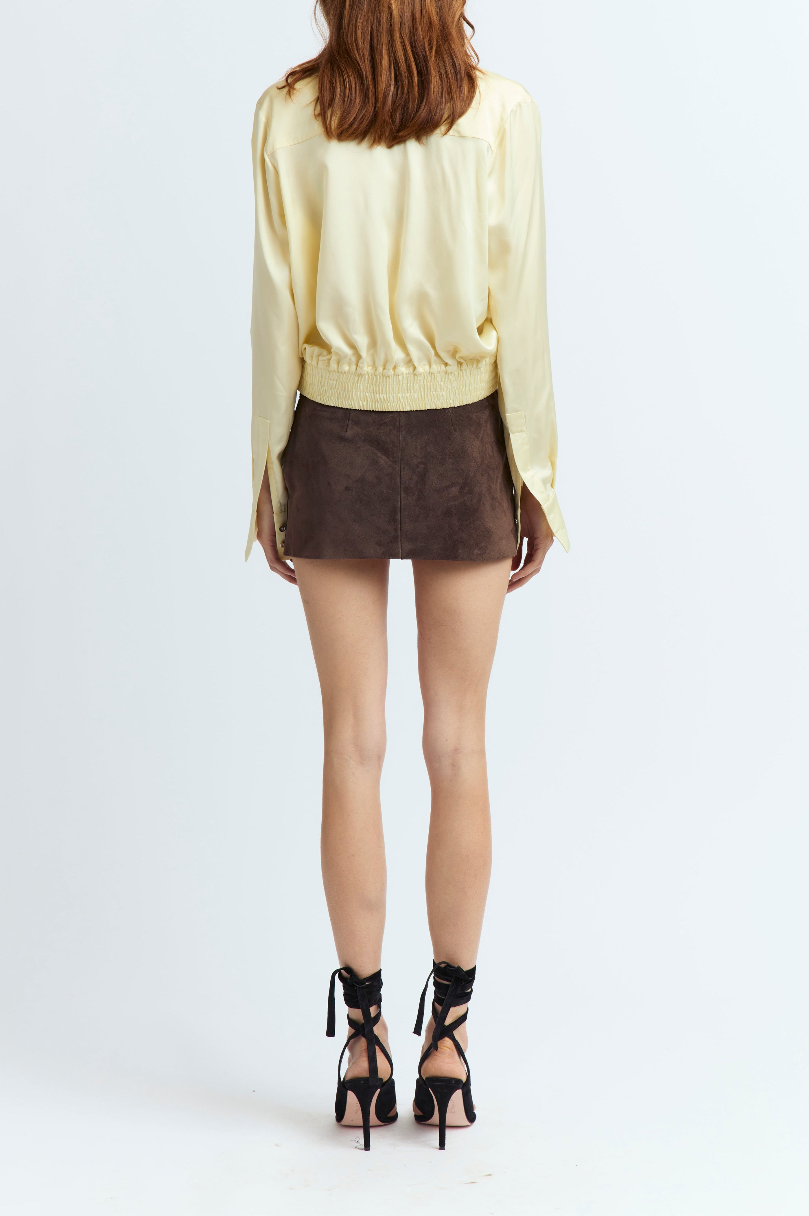 COSETTE SHIRT IN SATIN - 4