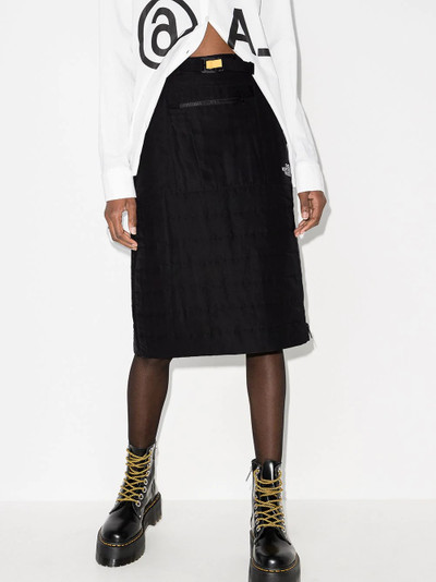 The North Face quilted midi skirt outlook