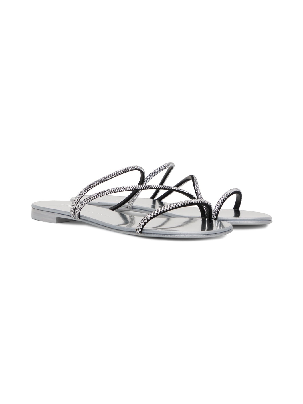 Silver Julianne Sandals - 4