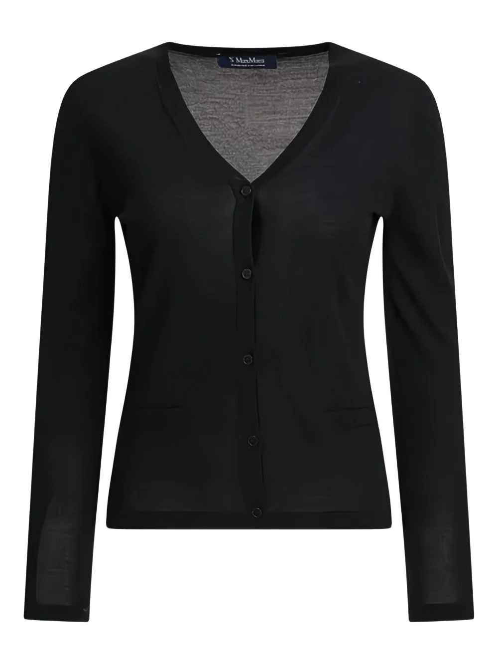 V-neck button cardigan - 1