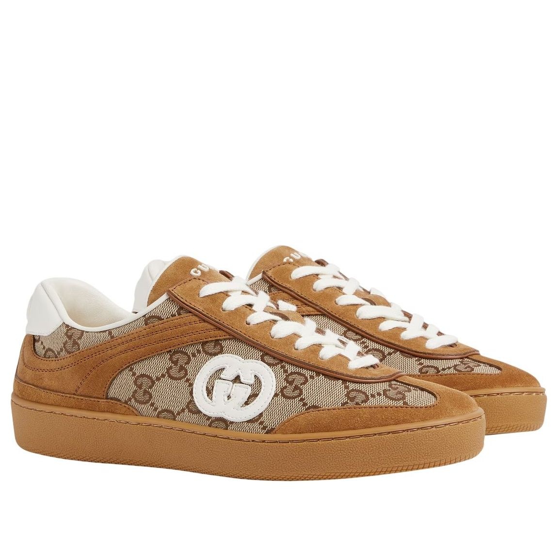 (WMNS) Gucci G75 'Brown Suede' 812656-AAEGA-2741 - 2