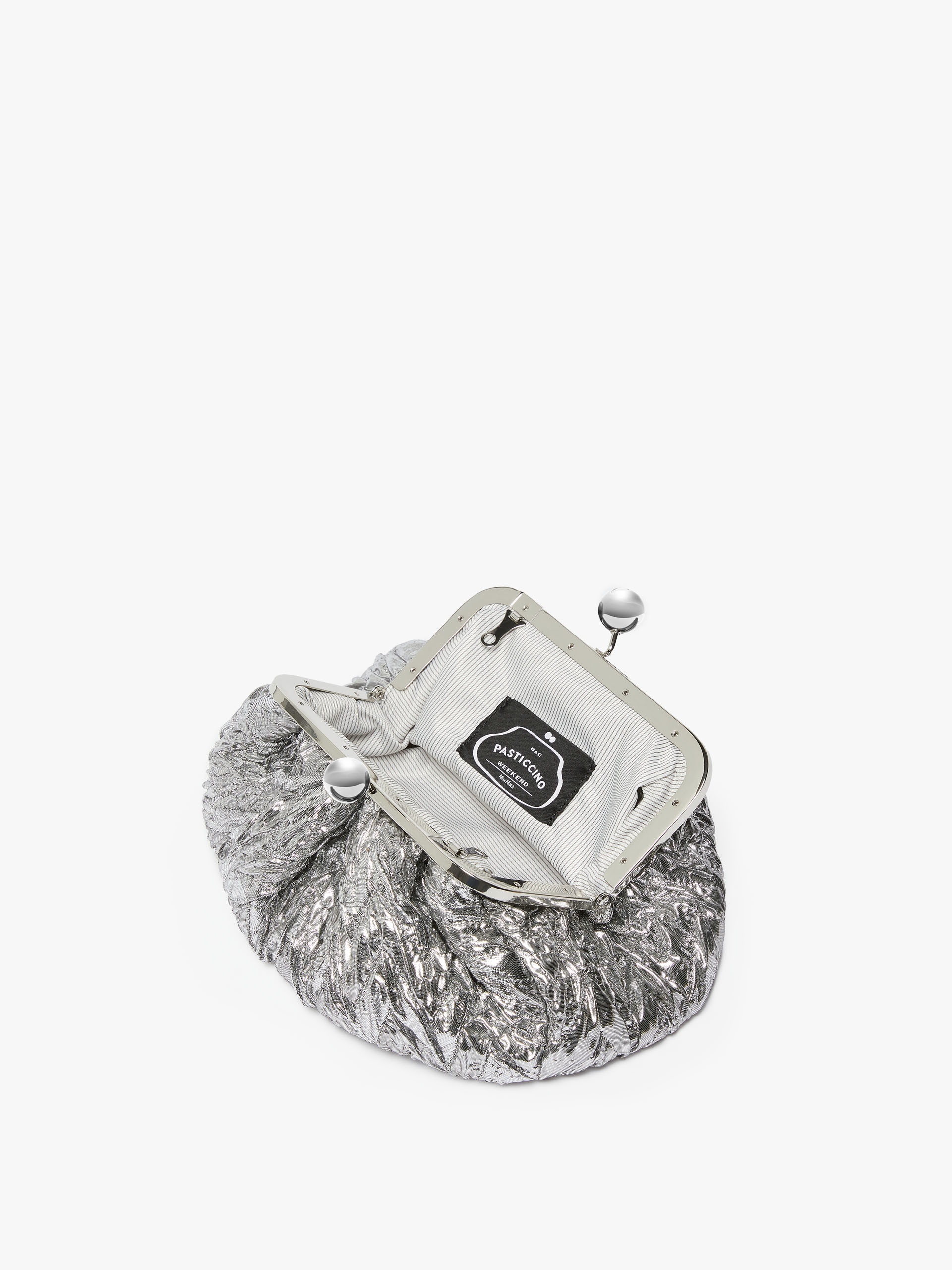 DANZA Small lamé Pasticcino Bag - 4