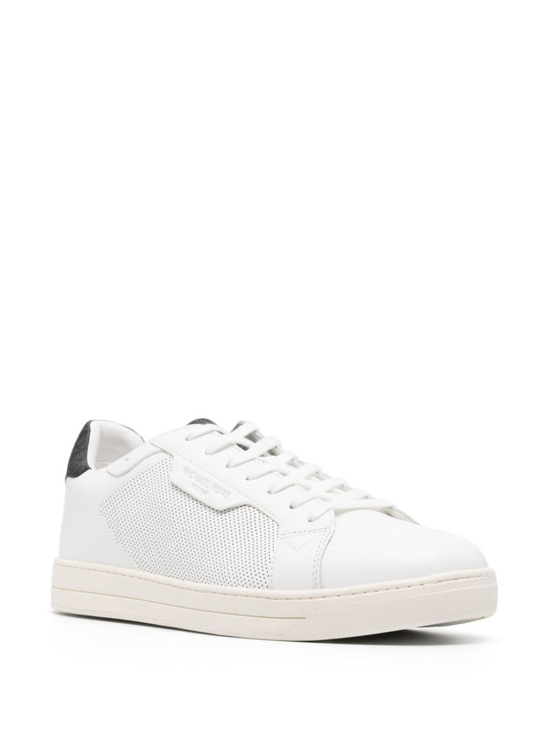 MICHAEL KORS Keating perforated-panel sneakers outlook