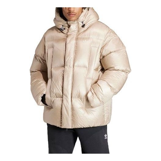 adidas Originals Heavy Weight Down Puffer Jacket 'Beige' IR7134 - 1