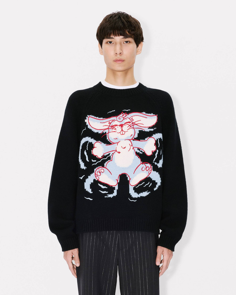 'KENZO Winter Holidays' embroidered jumper in wool 3