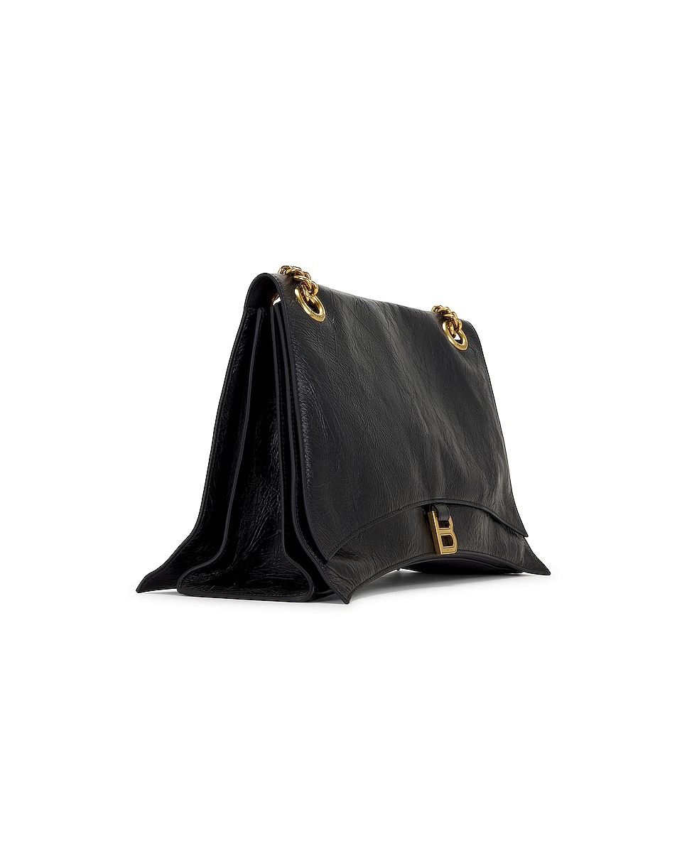 Large Crush Chain Shoulder Bag - 5