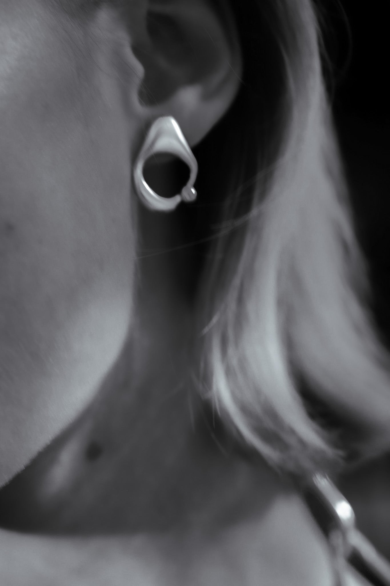 Droplet Mist Earrings In Silver - 2