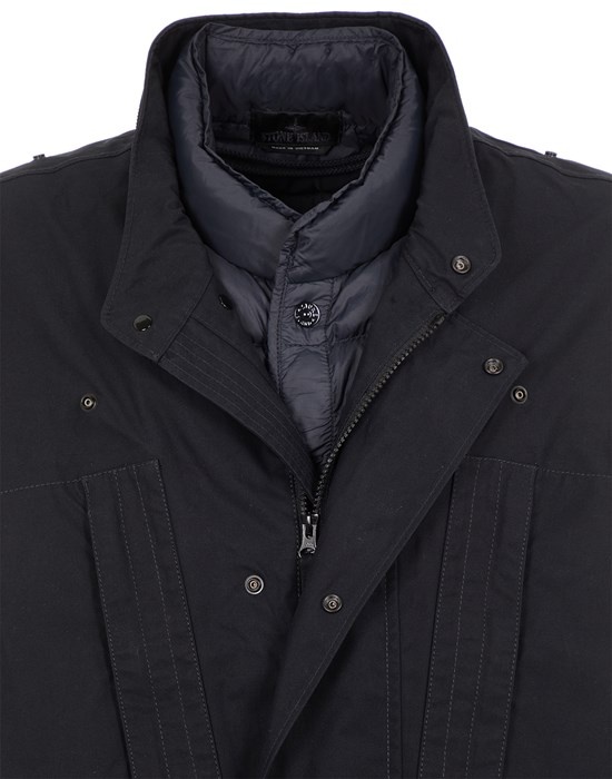 709F1 STONE ISLAND GHOST PIECE_O-VENTILE® BLACK - 4
