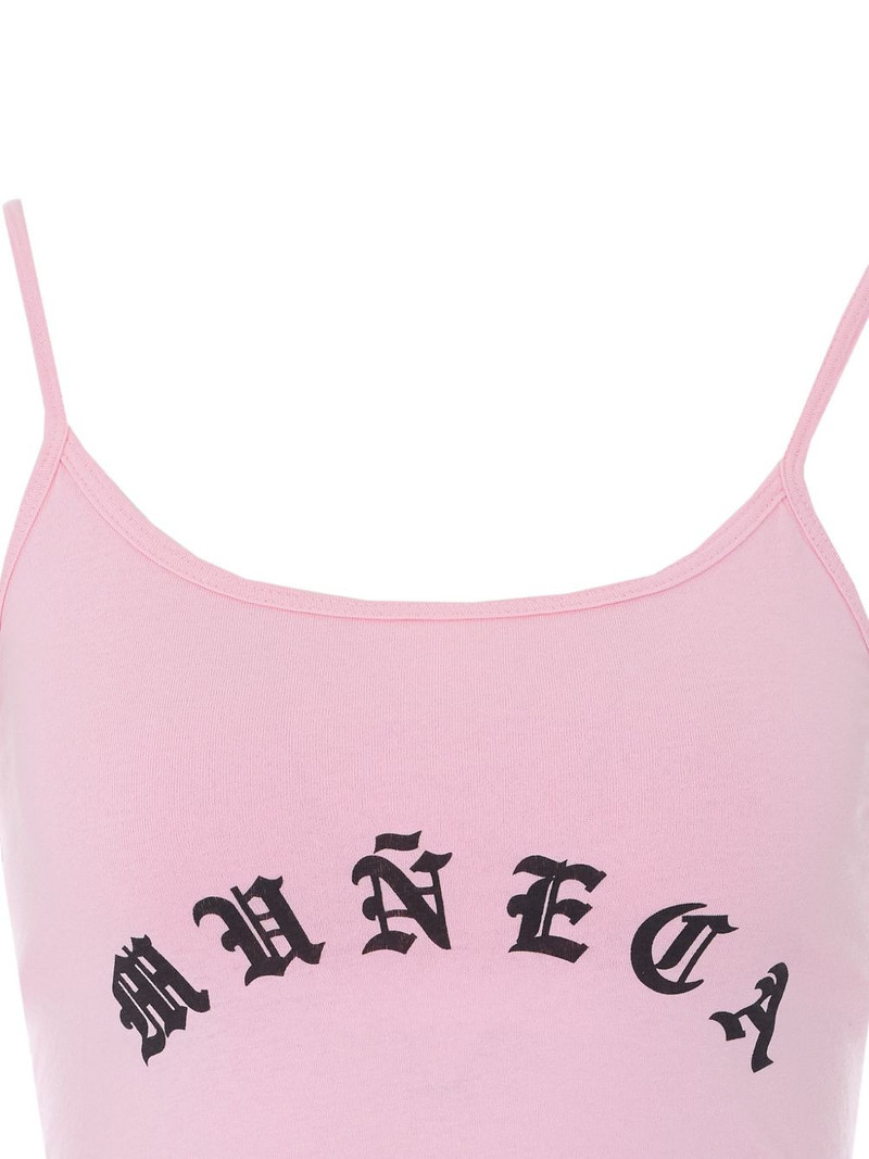 WILLY CHAVARRIA Cholita gothic-print tank top outlook