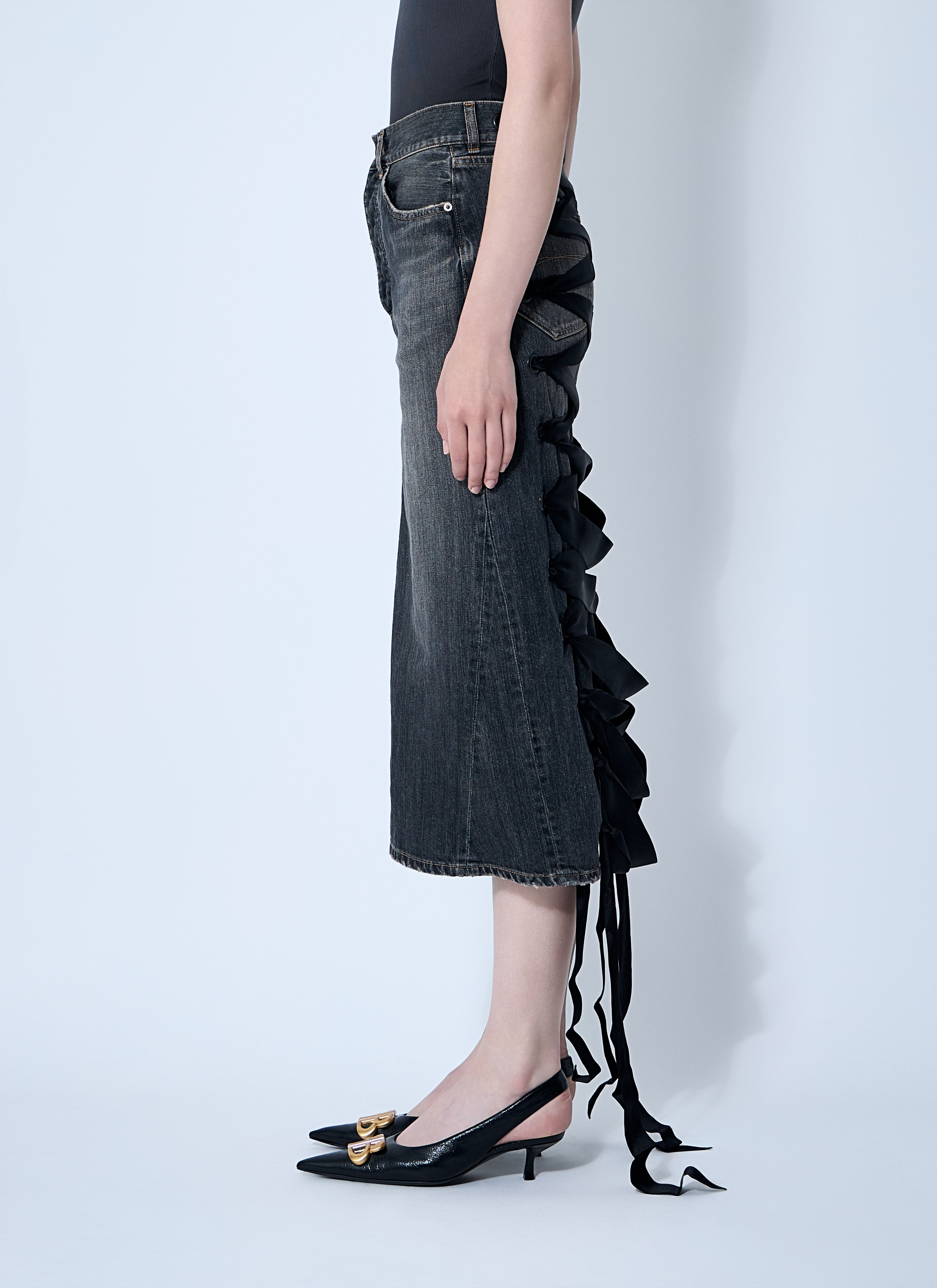 Lace-Up Skirt - 3