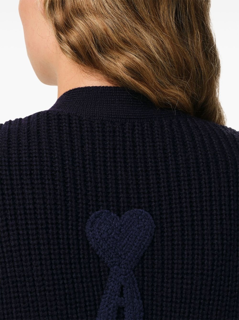 ribbed cardigan - 7