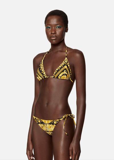 VERSACE Barocco Print Bikini Top outlook