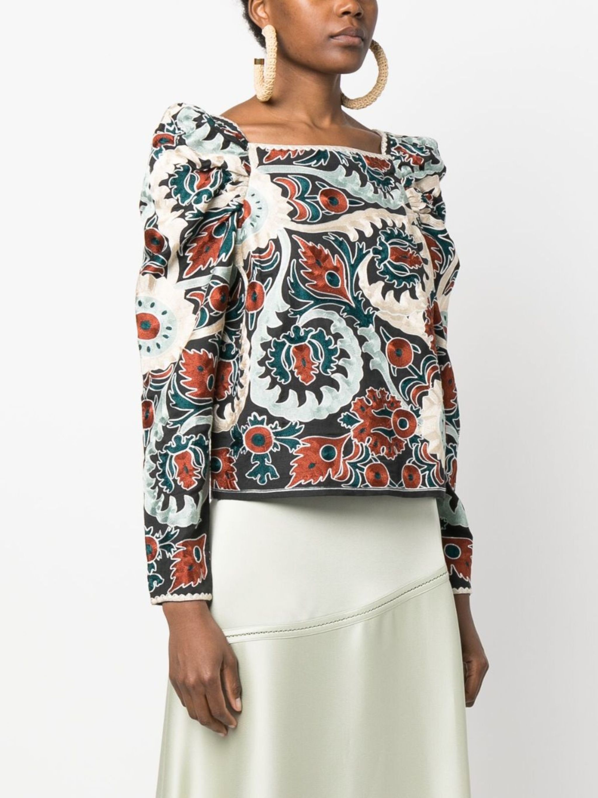 Siya floral-print blouse - 3