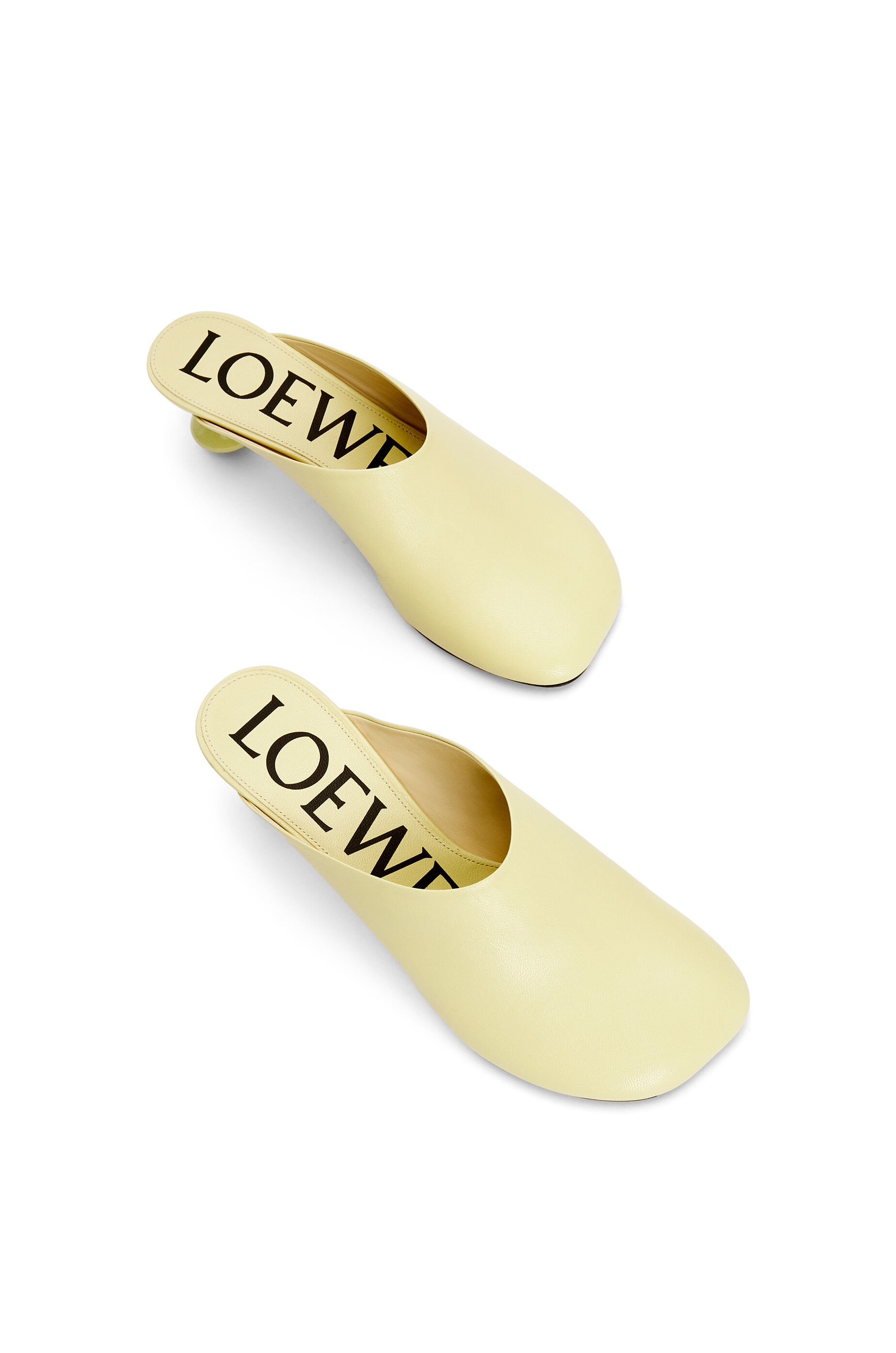 【LOEWE】ゴールド Toy ミュール Loewe Toy mule in goatskin | REVERSIBLE