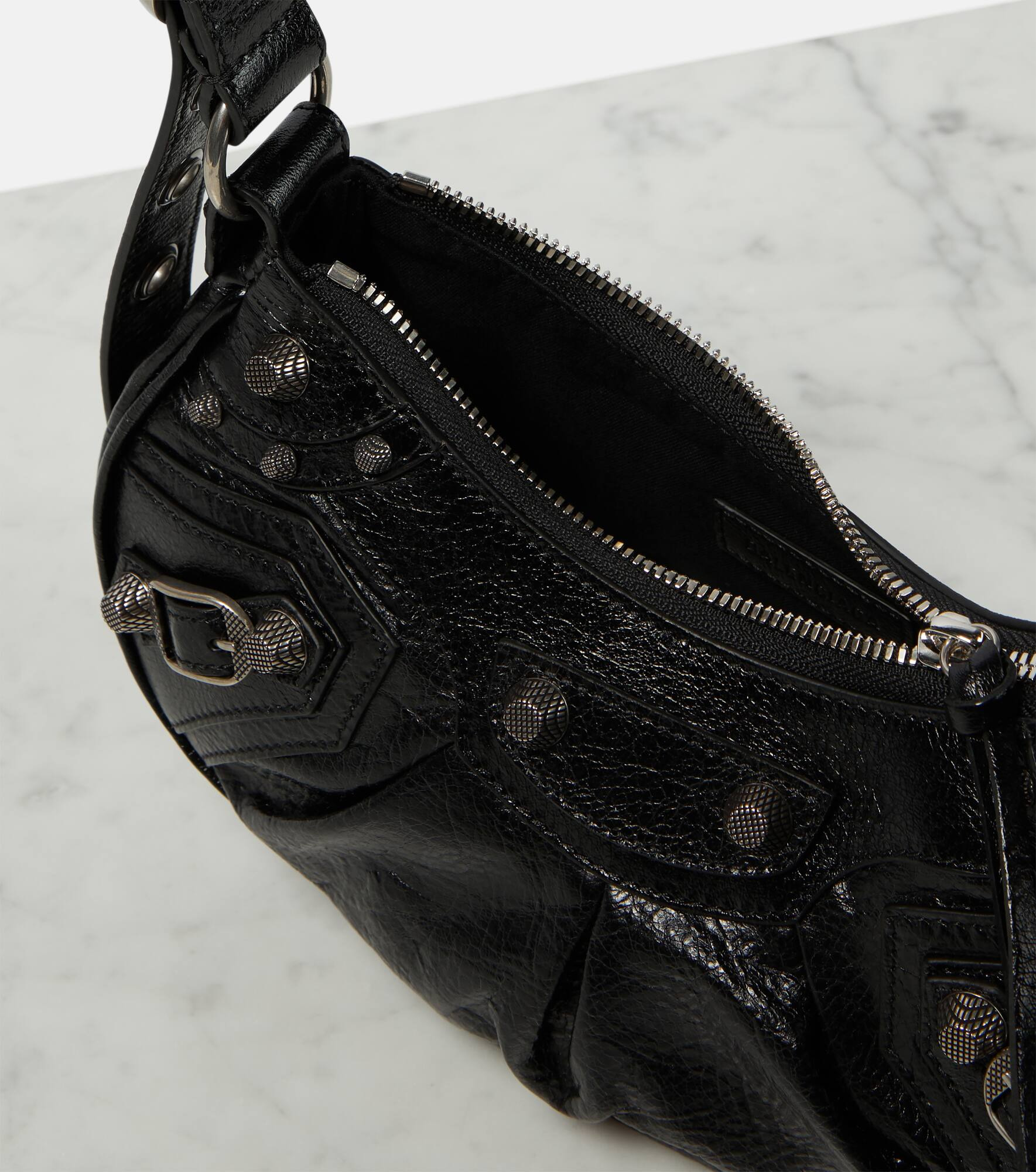 Le Cagole XS leather shoulder bag - 3
